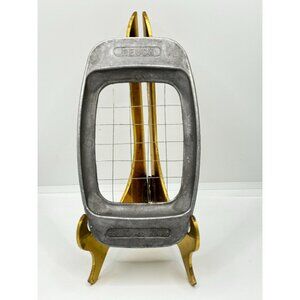 Vintage Heuck French Fry Cutter With Metal Grate